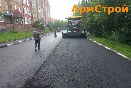 Асфальтирование парковки ﻿Москве