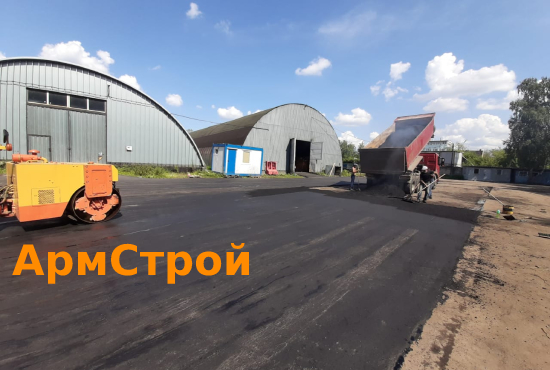 Асфальтирование площадок ﻿Москве
