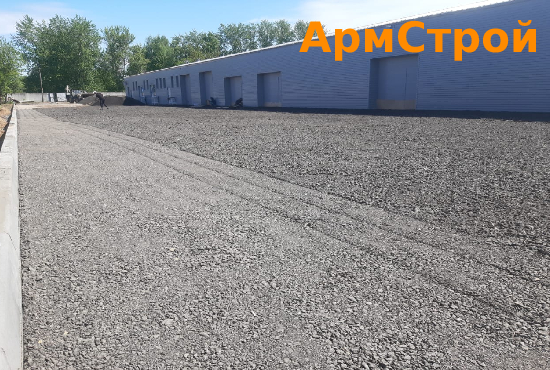 Укладка асфальтовой крошки ﻿Москве 