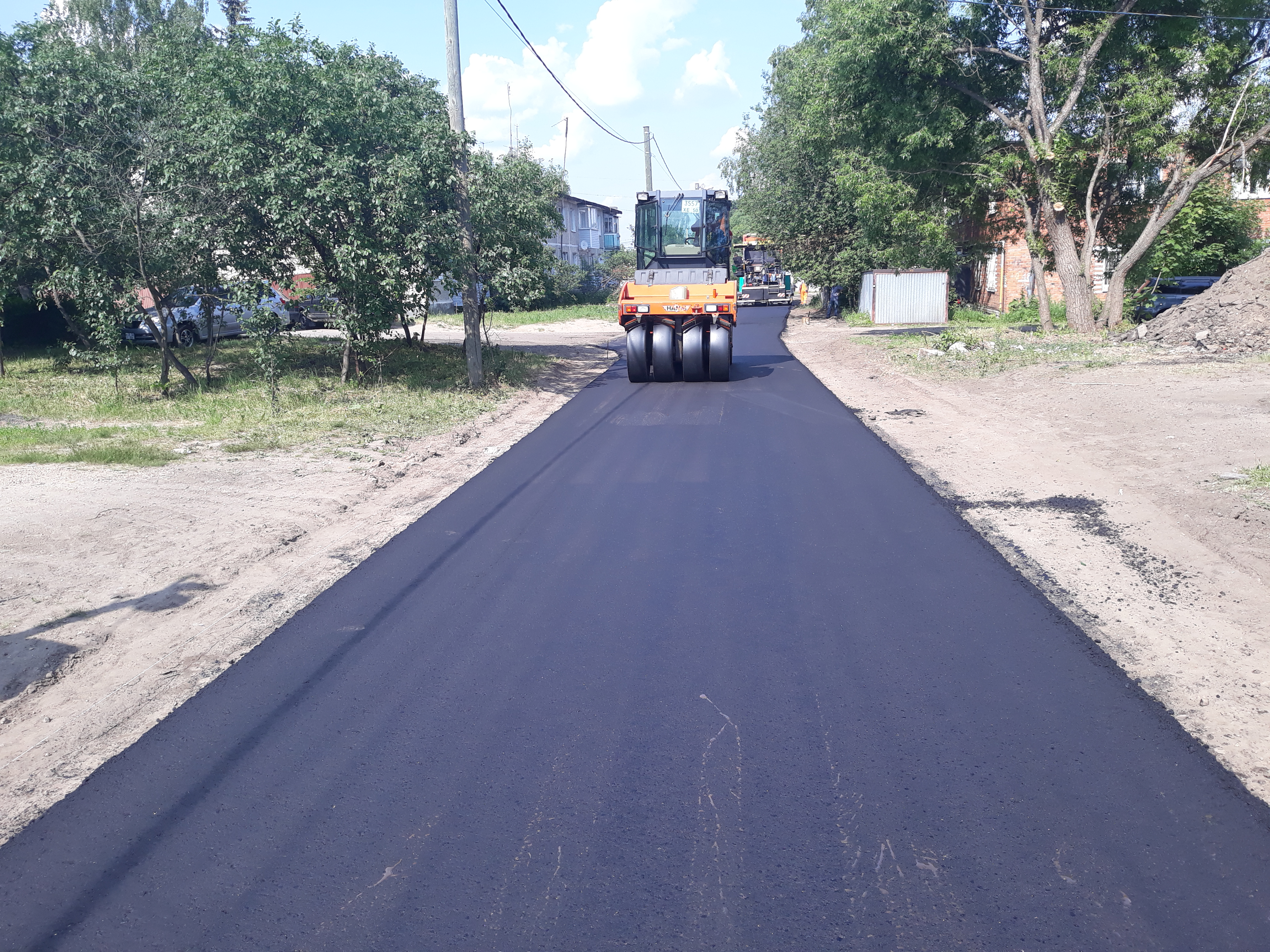 Асфальтирование дорог 