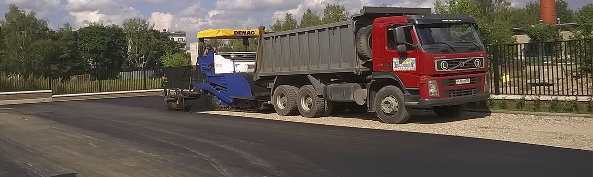 укладка асфальта